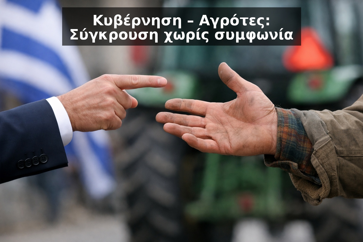 ΑΓΡΟΤΙΚΟ: Σε οριακό σημείο η σύγκρουση Κυβέρνησης – αγροτών