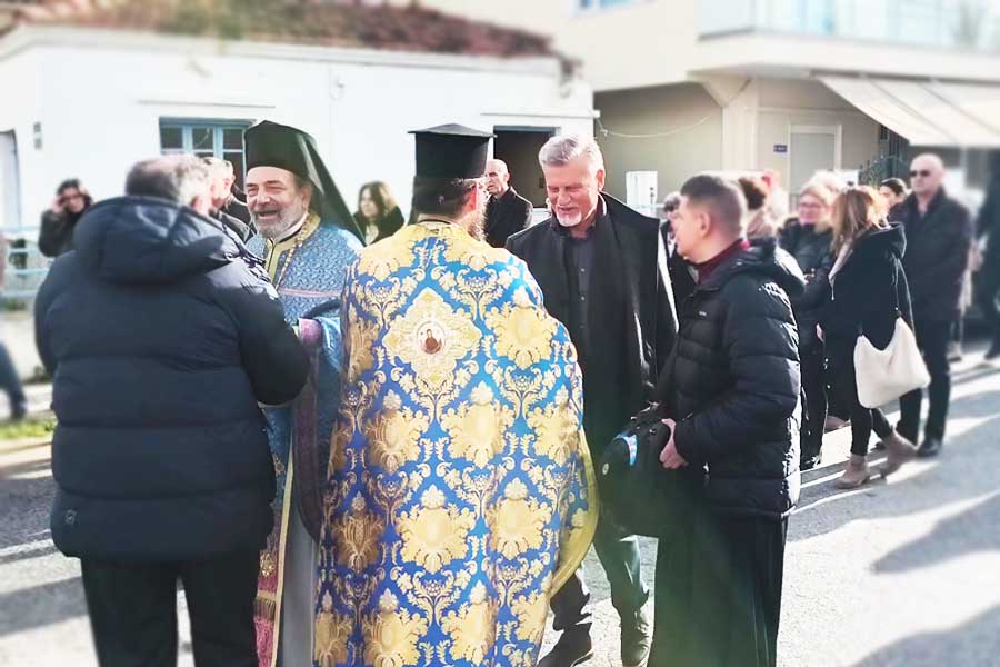 Γιώργος Χαρμάνας Θεοφάνια Νέων Επιβατών