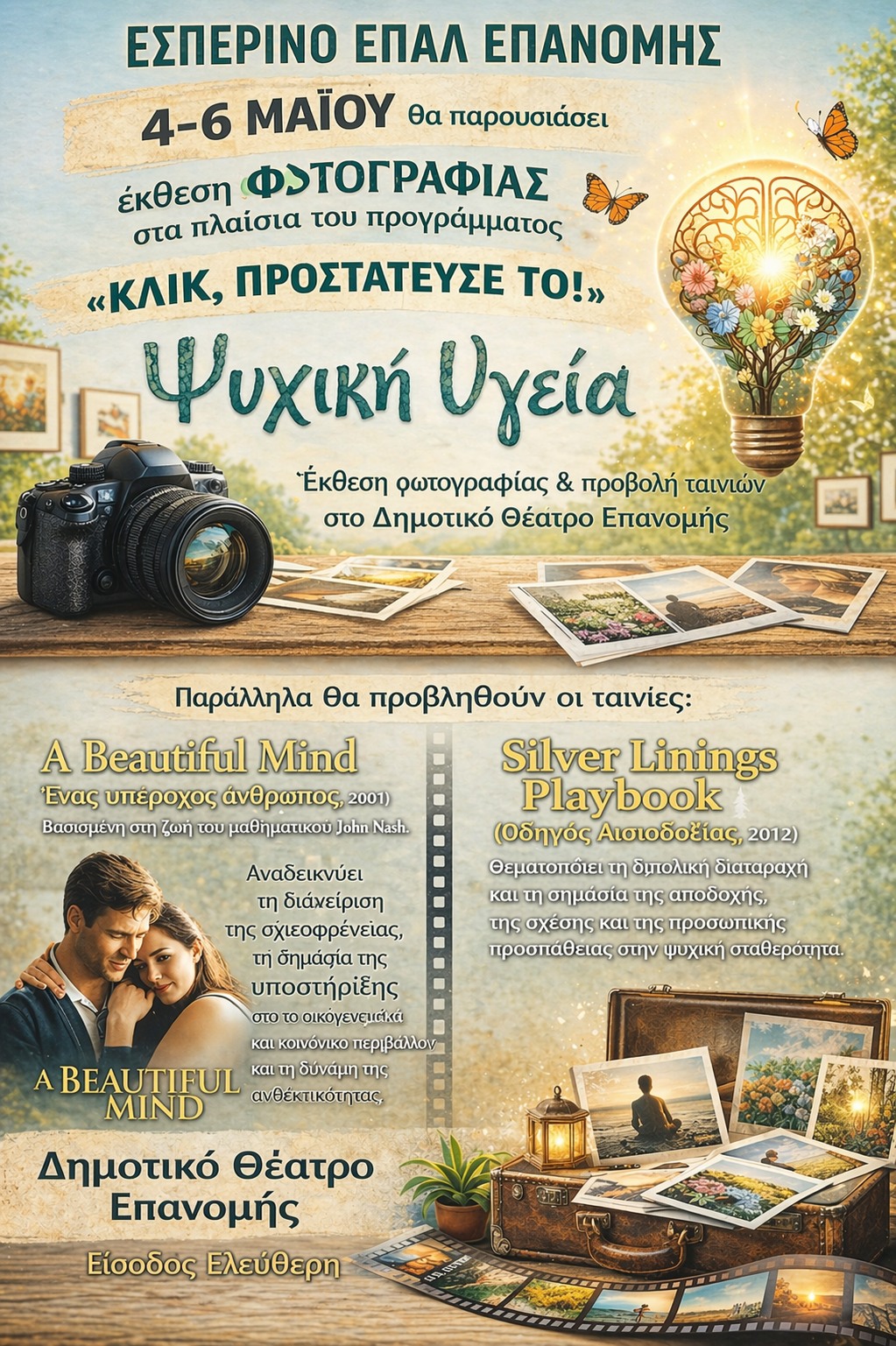 Πόσα μπορεί να πετύχει ένα σχολείο όταν ανοίγει τις πόρτες του στην κοινωνία και δίνει χώρο στη γνώση, την τέχνη και την ευαισθητοποίηση;