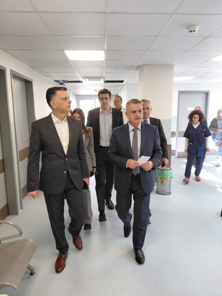 Μ. Μπεκίρης: Στο Κέντρο Υγείας Νέας Μηχανιώνας για την πρόοδο των εργασιών αναβάθμισης