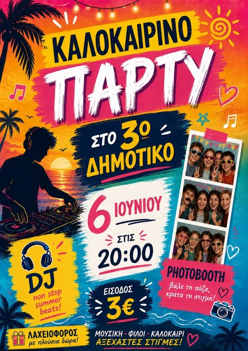 🎉☀️ Ετοιμαστείτε για το πιο ΤΡΕΛΟ καλοκαιρινό βράδυ! ☀️🎉