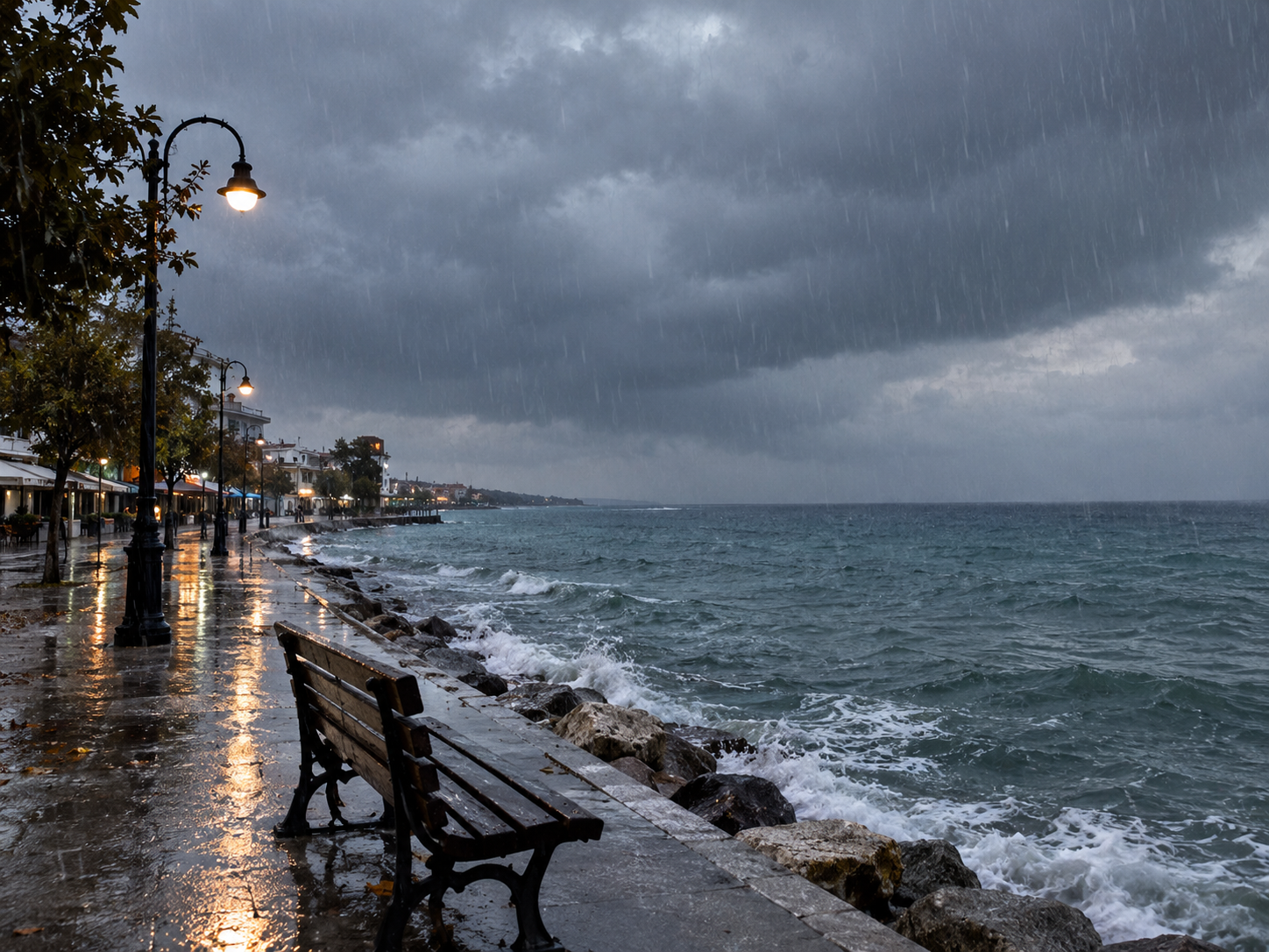 Βροχές και ισχυροί άνεμοι στον Δήμο Θερμαϊκού