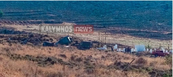 ΚΑΛΥΜΝΟΣ: ΒΑΡΙΑ ΠΡΟΣΓΕΙΩΣΗ ΣΤΡΑΤΙΩΤΙΚΟΥ ΕΛΙΚΟΠΤΕΡΟΥ ΜΕ ΕΞΙ ΤΡΑΥΜΑΤΙΕΣ