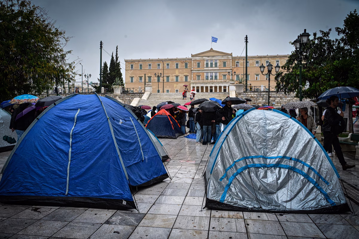 Στους δρόμους μαθητές και φοιτητές